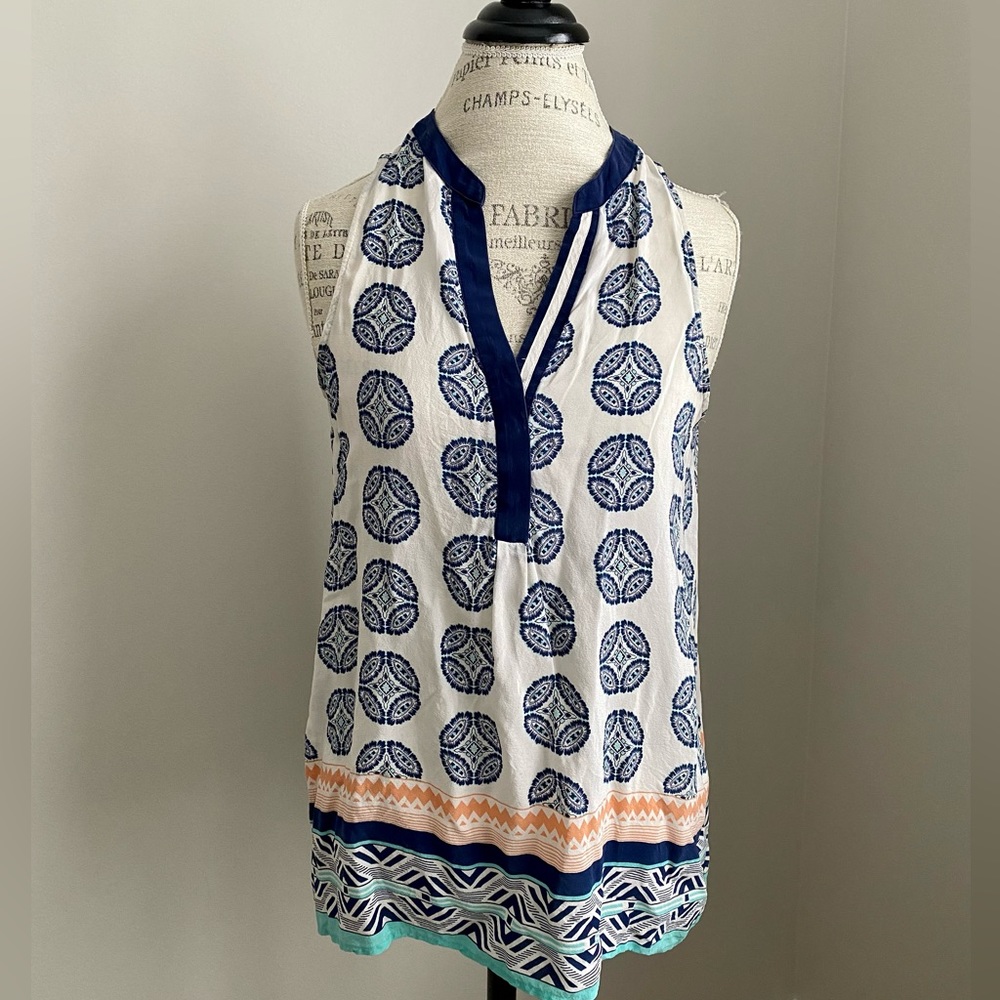 Anthropologie 100% Silk Tank Top